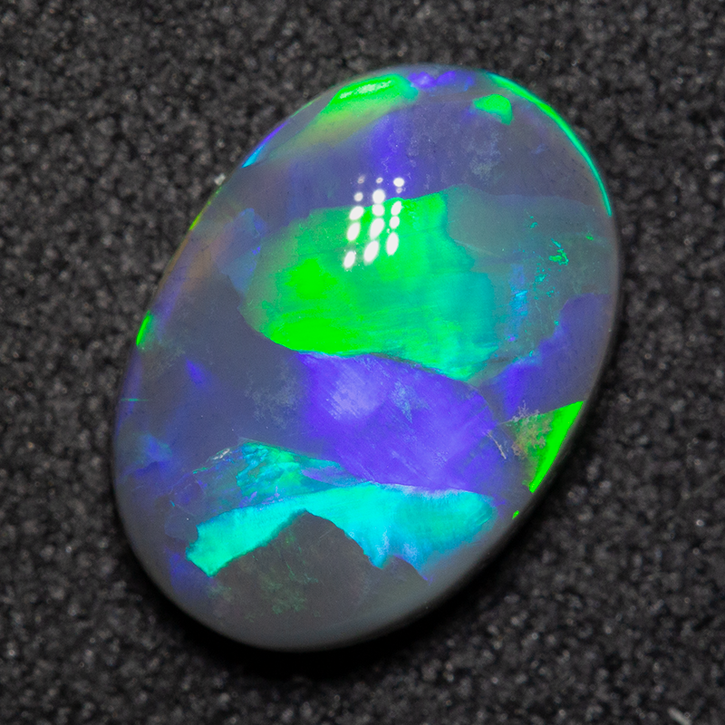 1.98 ct black opal 10.9x7.7x3.5mm