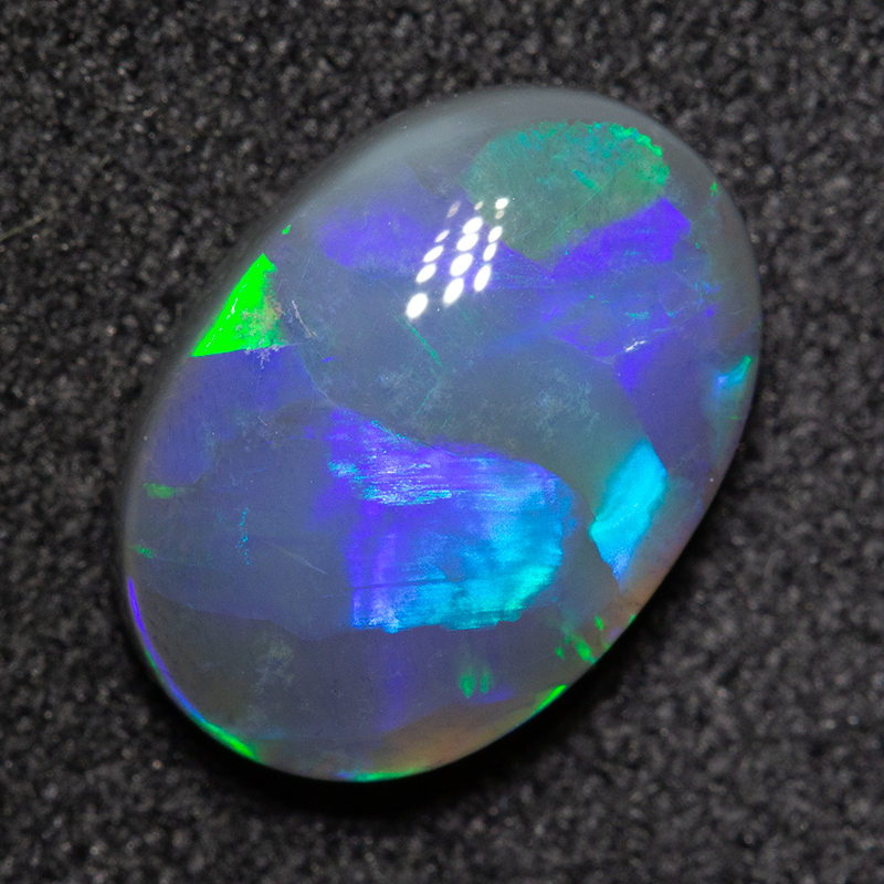 1.98 ct black opal 10.9x7.7x3.5mm