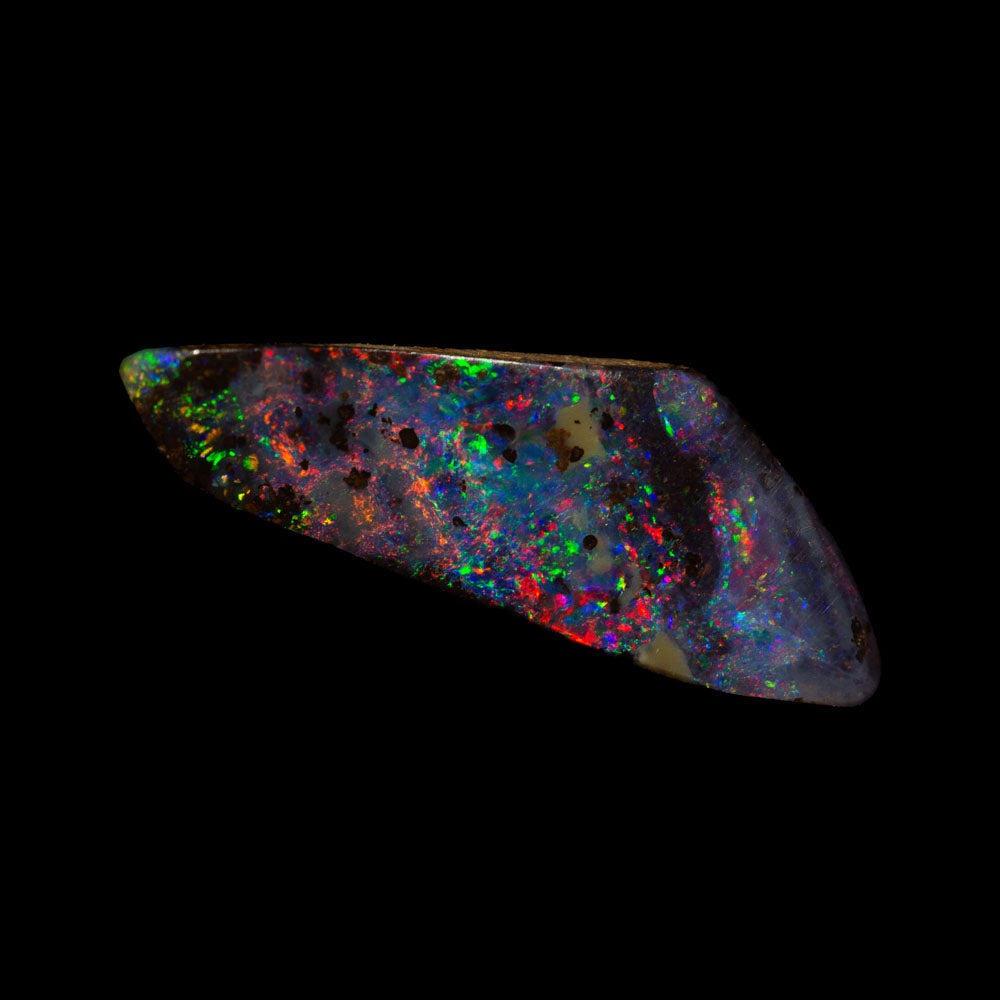 1.99 ct boulder opal 17x6.1x3.3mm