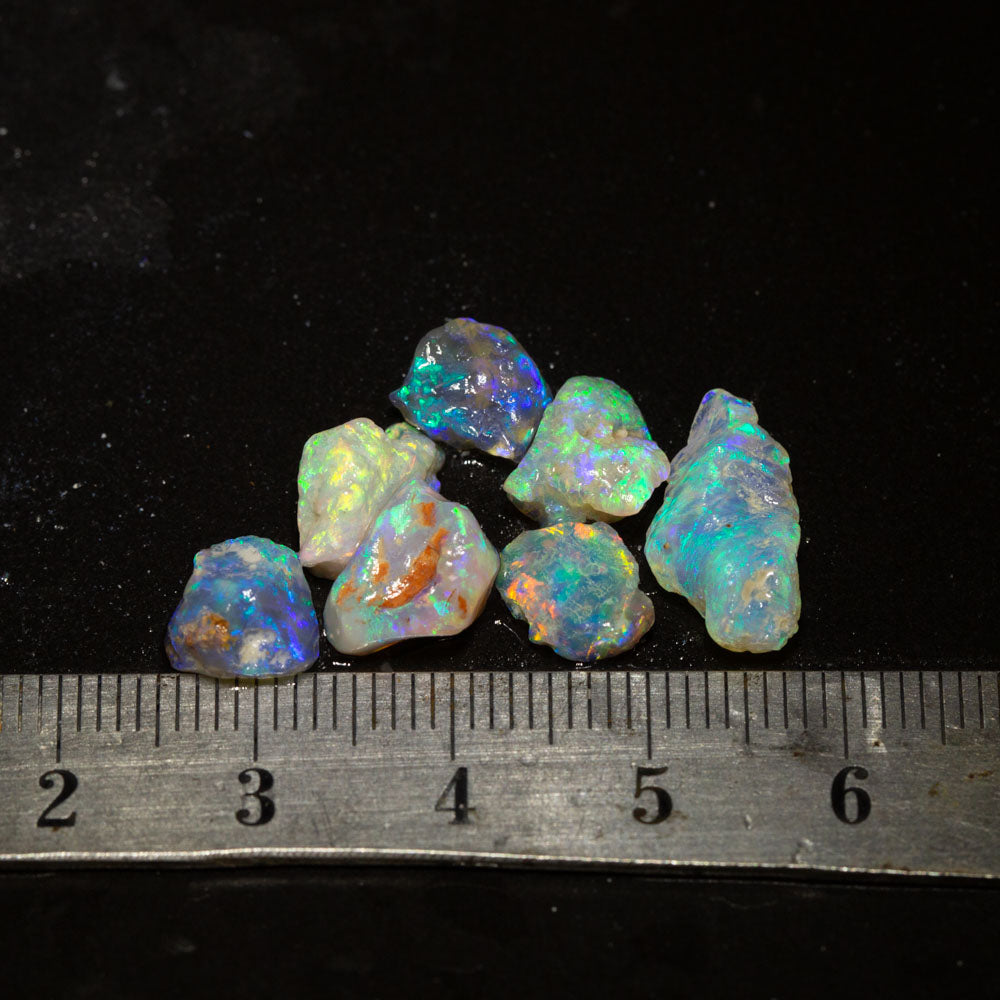 10 ct rough opal parcel 7pc