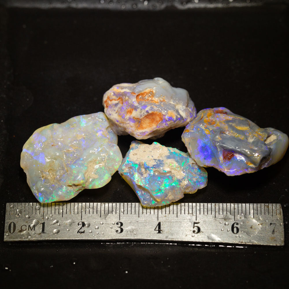 103 ct rough opal parcel 4pc