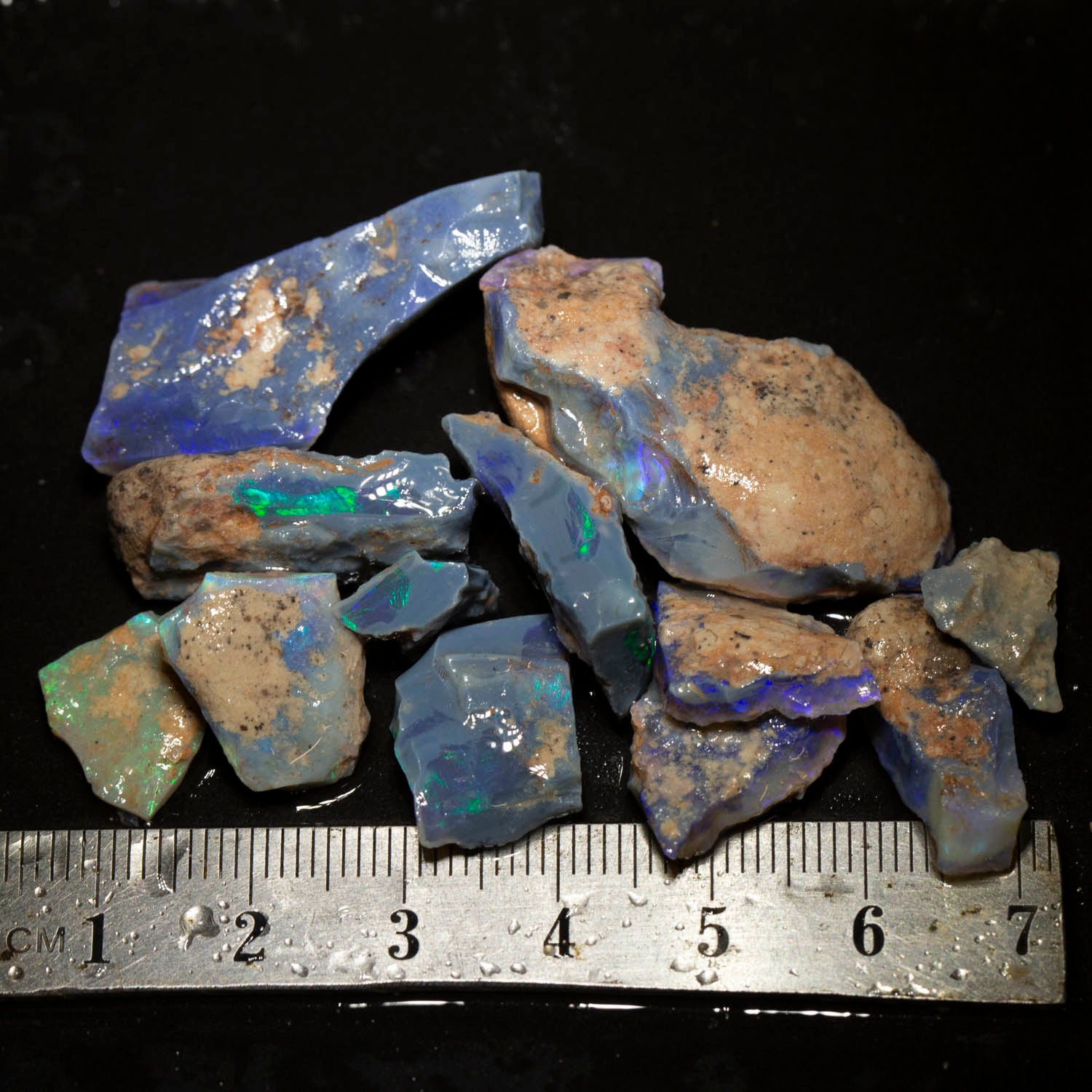 105 ct rough opal parcel 12pc
