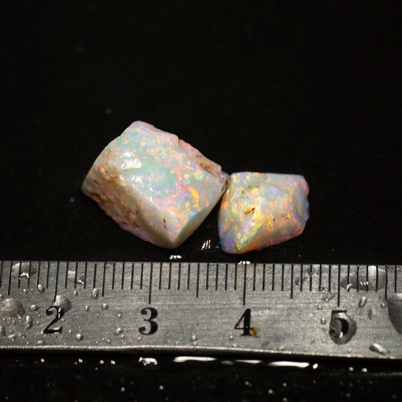 10 ct rough opal parcel 2pc