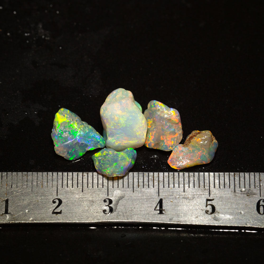 11 ct rough opal parcel 5pc