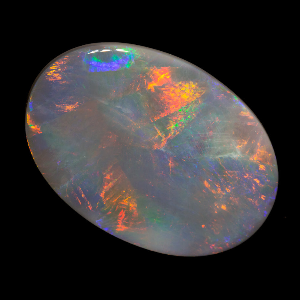 11.25 ct dark opal 25.8x18.2x3.5mm