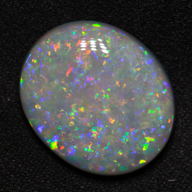 11.41 ct dark opal 18x15x6mm