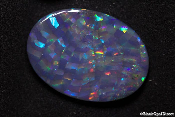 BLACK RABBiT お座り OPAL TYPE A Black Crystal Opal 6499 | Sold Natural Opal Stones