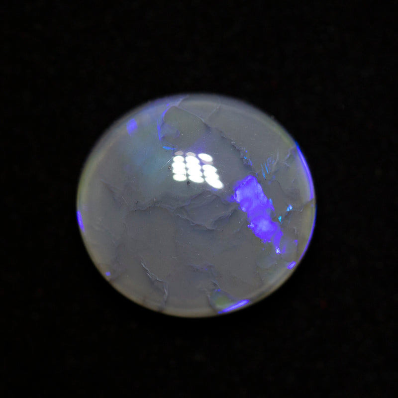 11.75 ct black opal 15.9x14.9x7.9mm