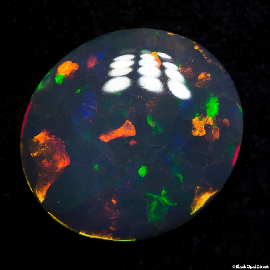 11.84ct black opal