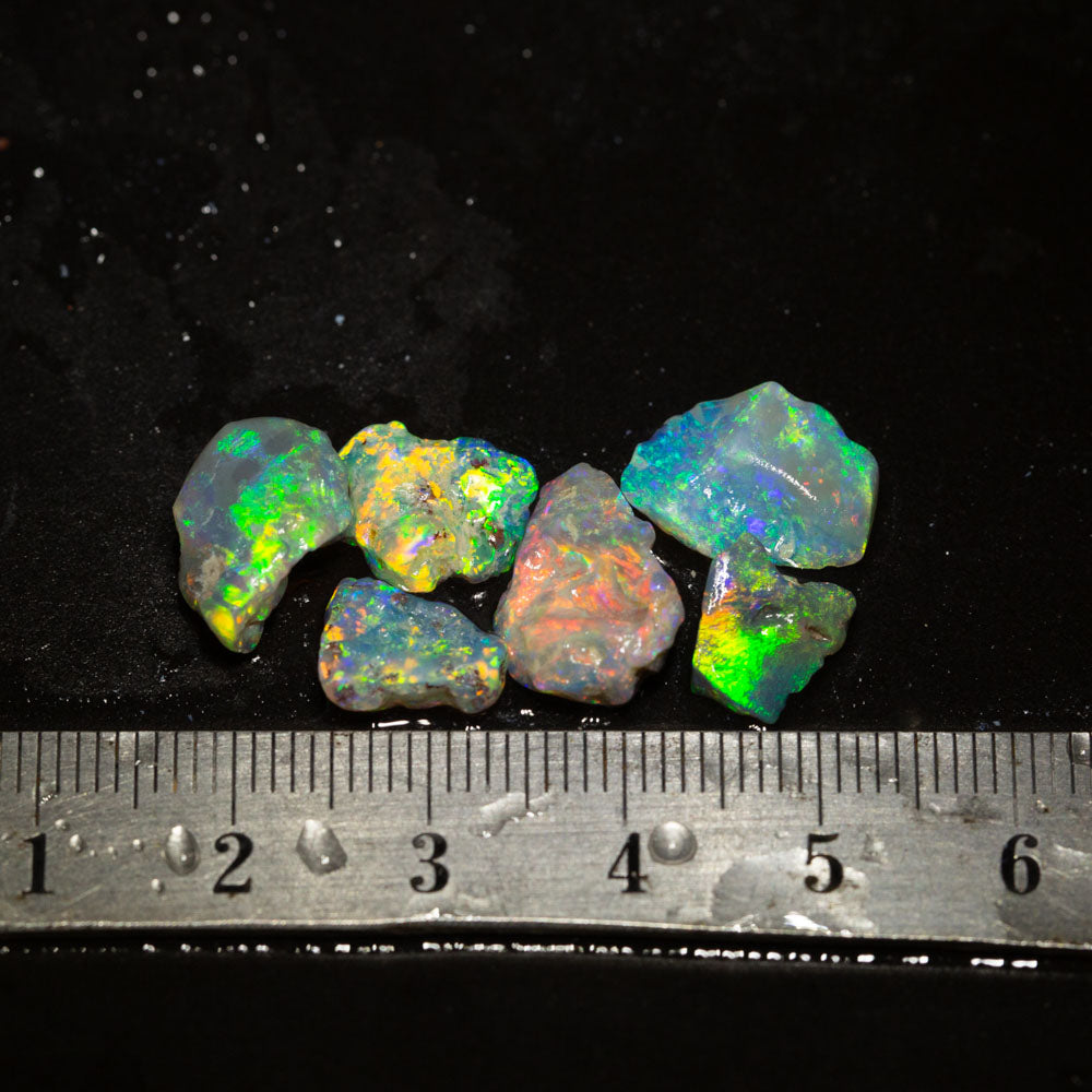 12 ct rough opal parcel 6pc
