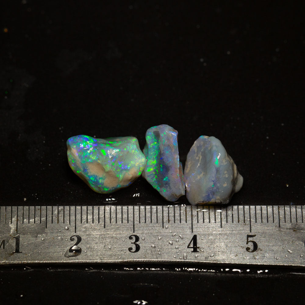 13 ct rough opal parcel 3pc