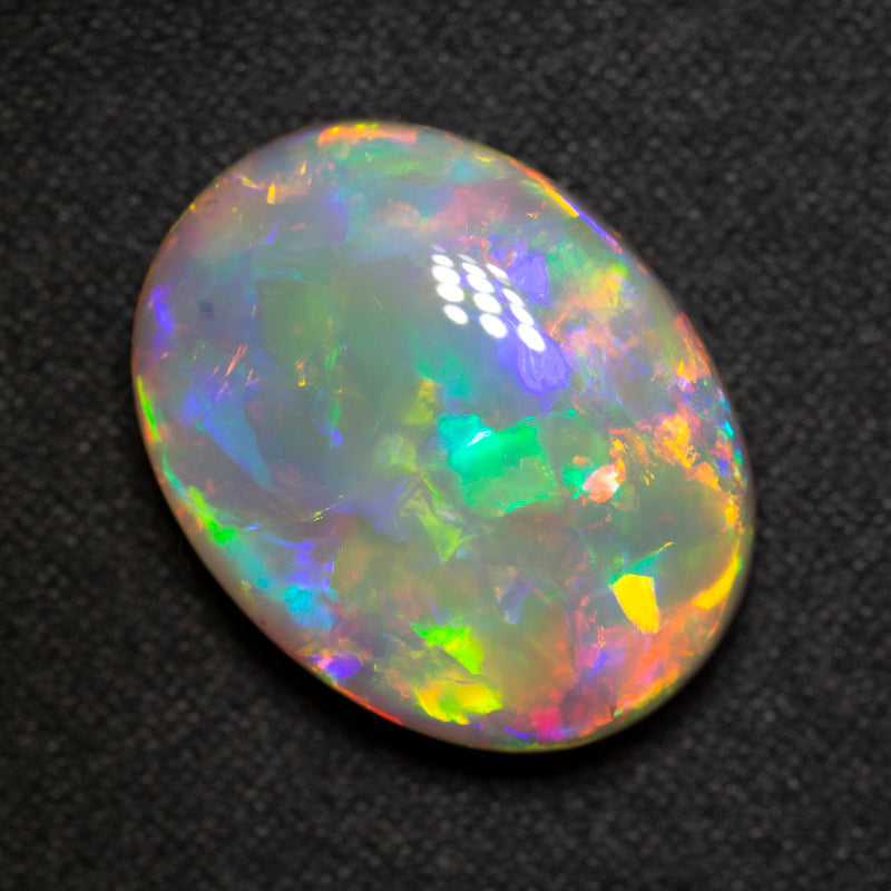 14.43 gem crystal opal 19.8x15.2x7.8mm