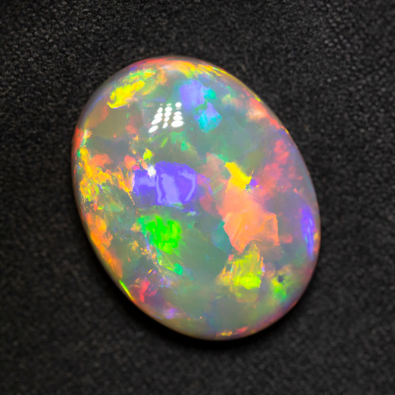 14.43 gem crystal opal 19.8x15.2x7.8mm