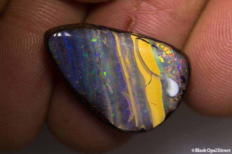 14.58 ct boulder opal 26mm across