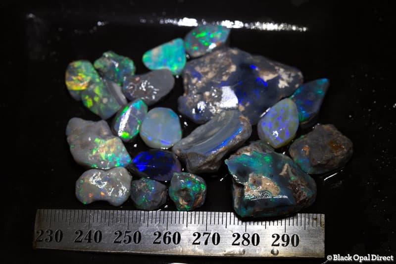 140 ct rough opal parcel 19 pieces