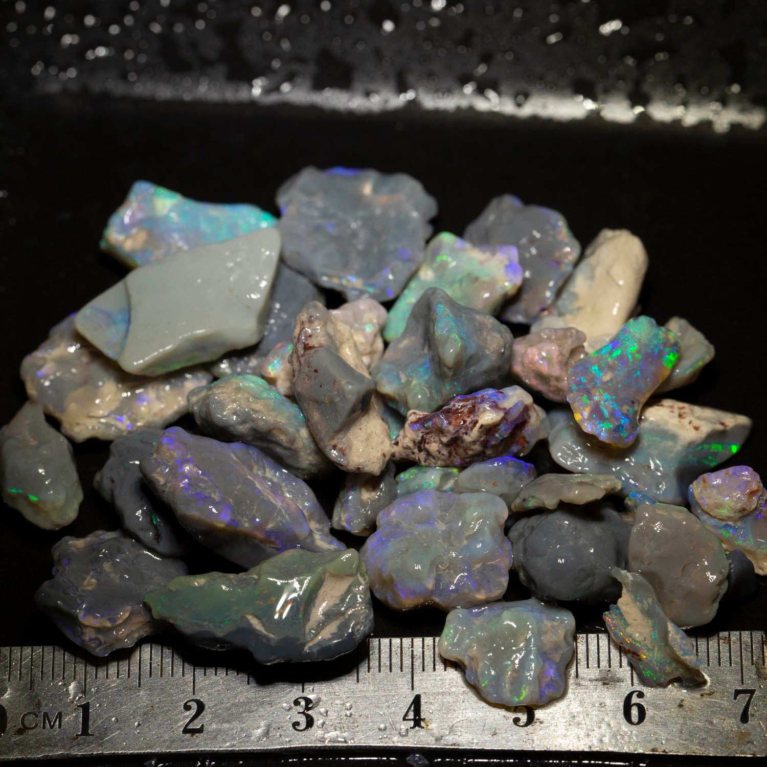 144 ct rough opal parcel
