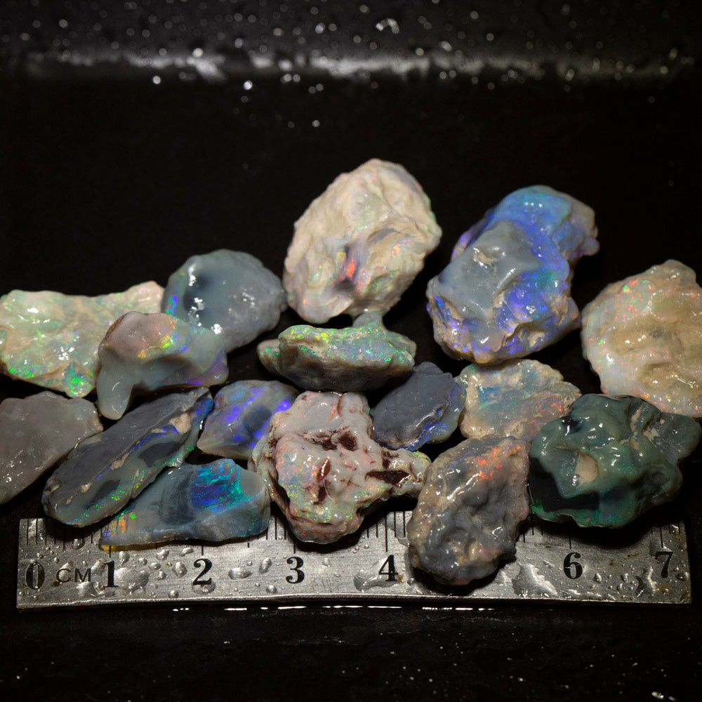146 ct rough opal parcel 16pc