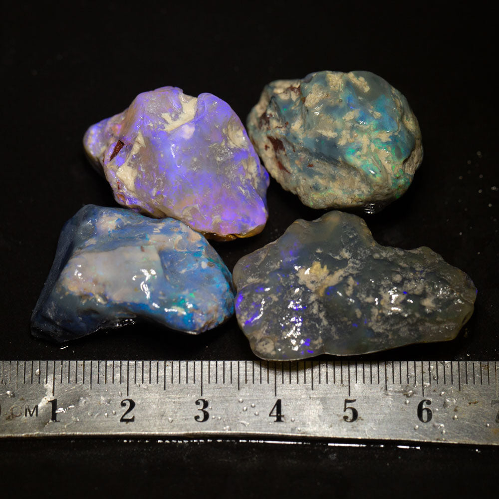 147 ct rough opal parcel 4pc