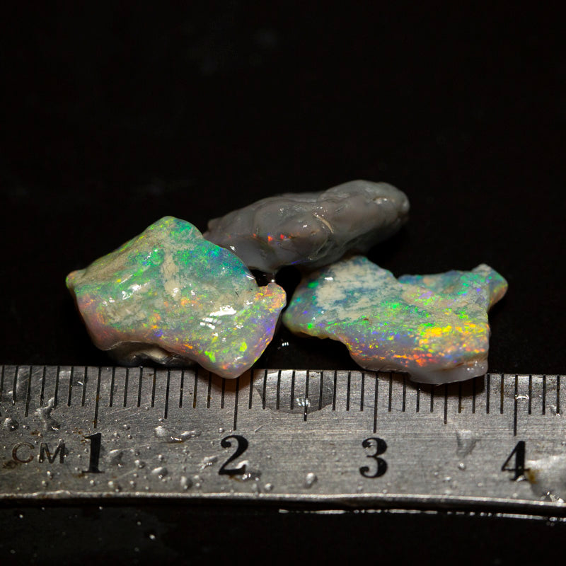 14 ct rough opal parcel 3pc