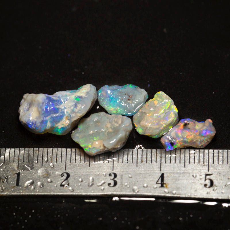 15 ct rough opal parcel 5pc