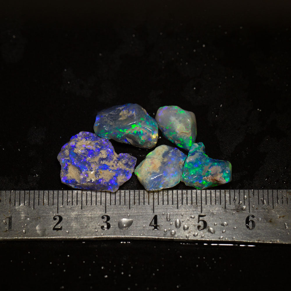 15 ct rough opal parcel 5pc