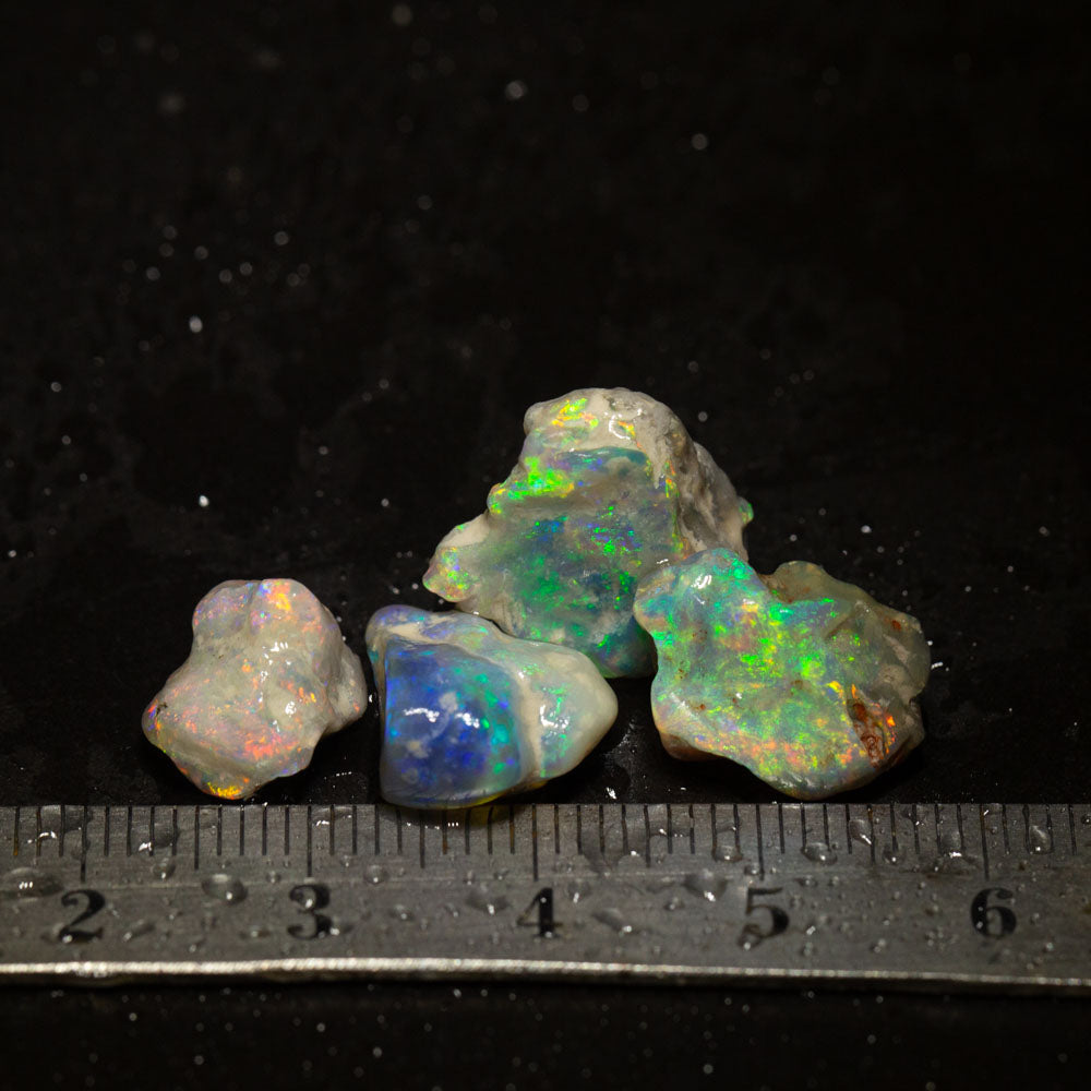 16 ct rough opal parcel 4pc