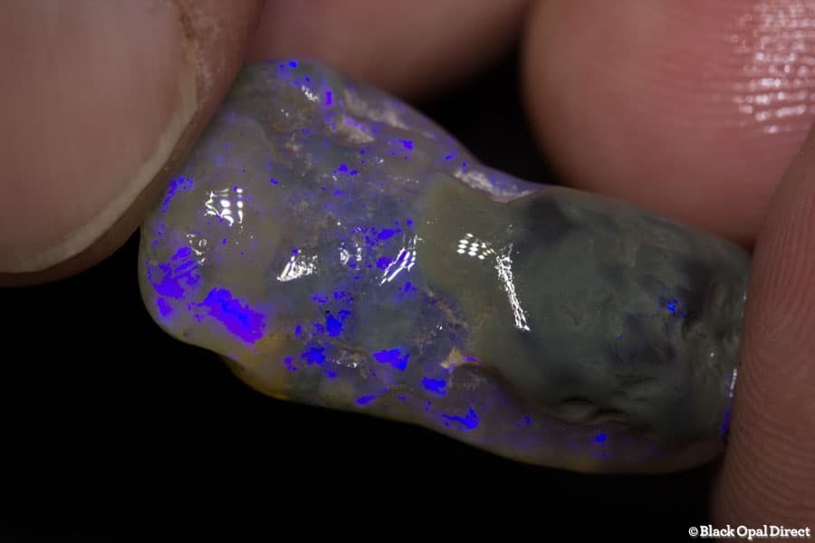 17.12ct rough opal piece 26mm across