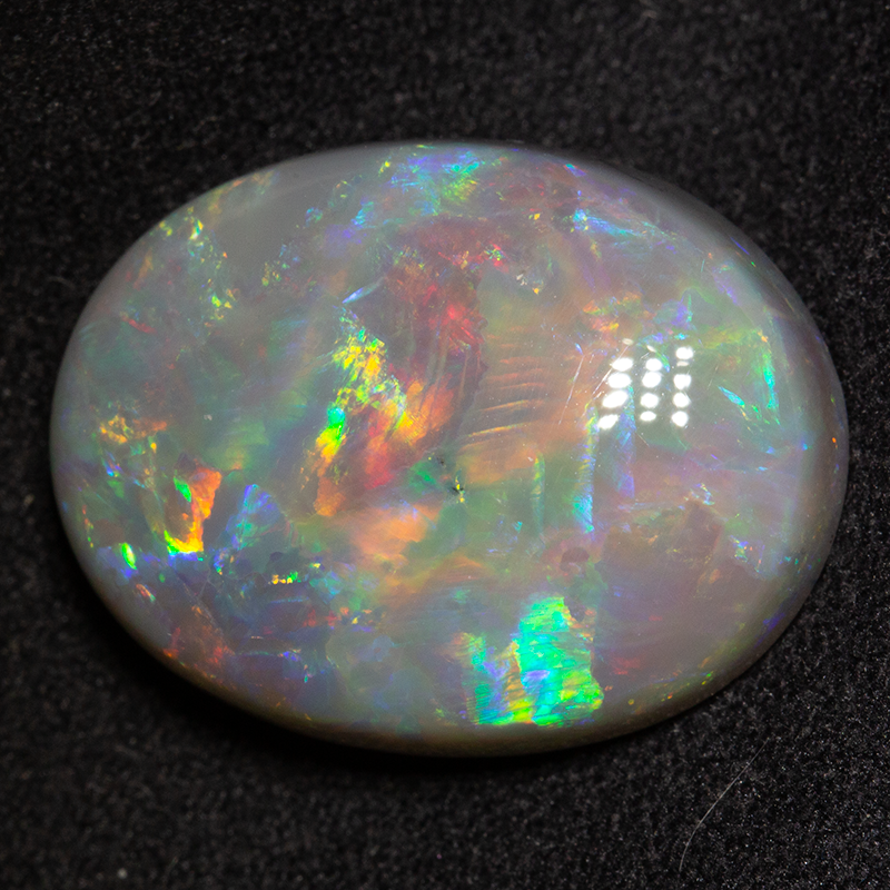 17.42 ct dark opal 21x16x8 mm