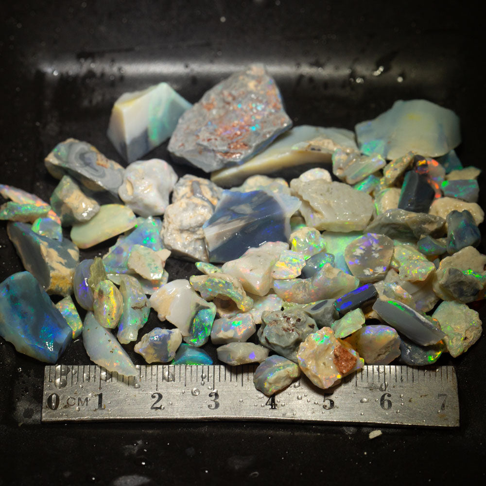 186 ct rough opal parcel