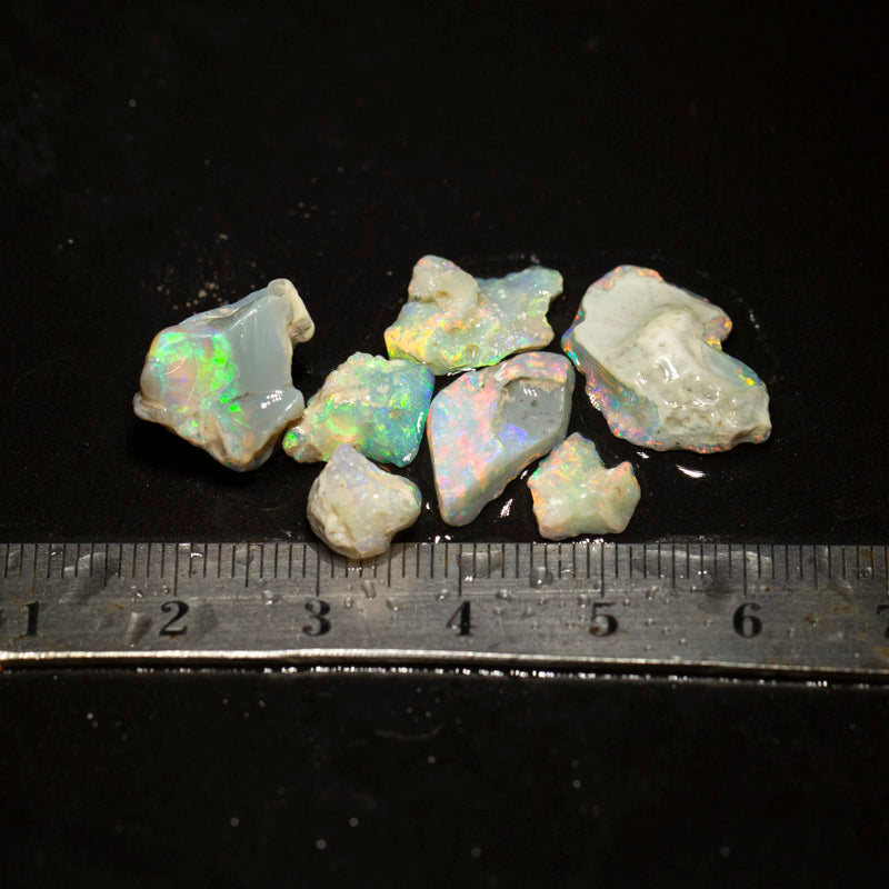 19 ct rough opal parcel 7pc