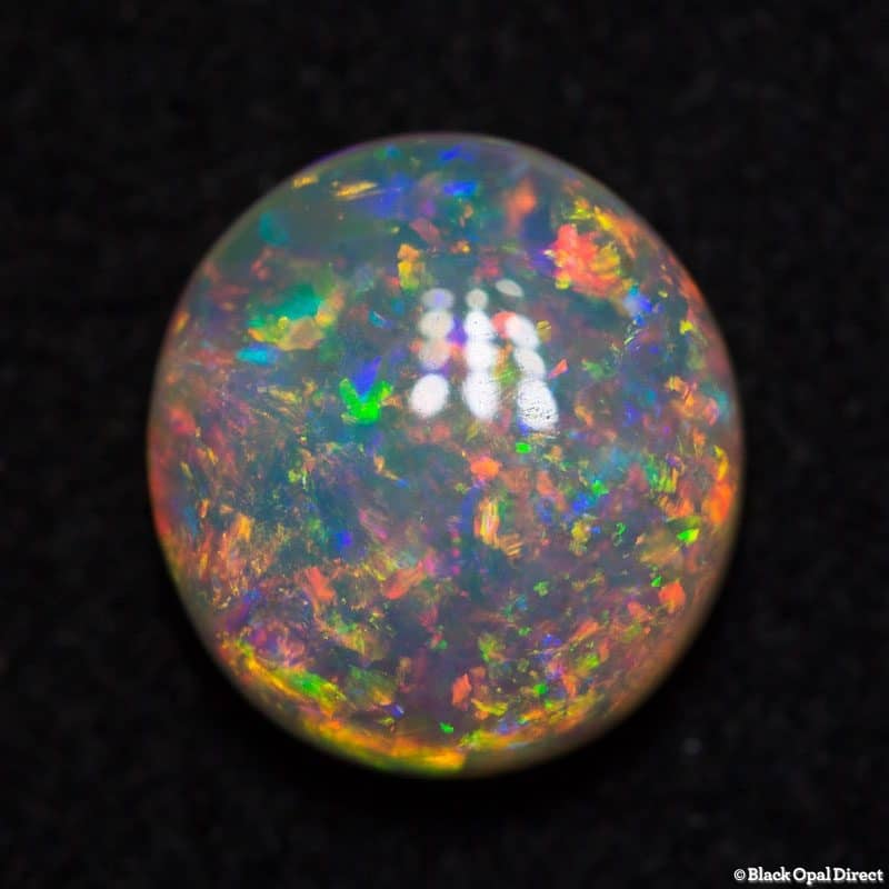 1.94 ct gem double sided crystal opal 9x8x4mm