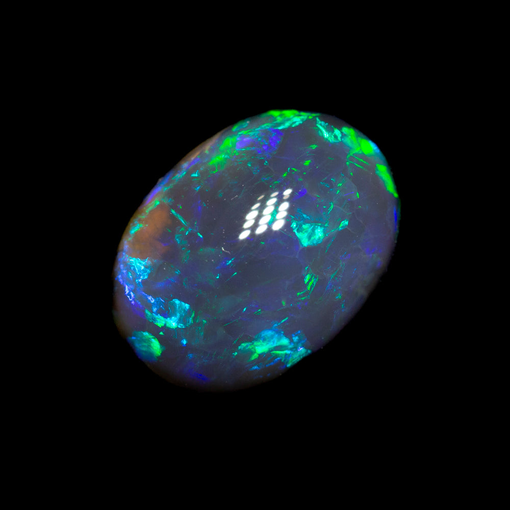 2.12 ct black opal 9.6x7.1x4.8mm
