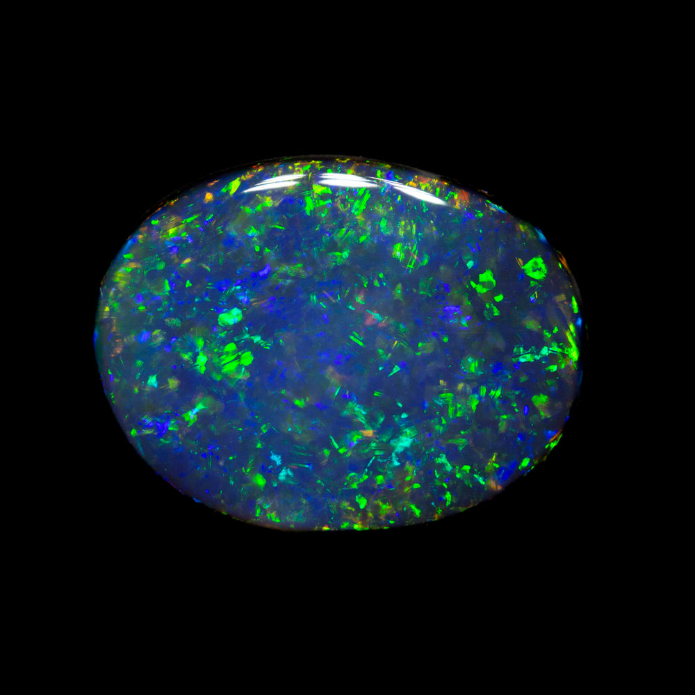 2.13 ct black opal 12.5x9.5x2.5mm