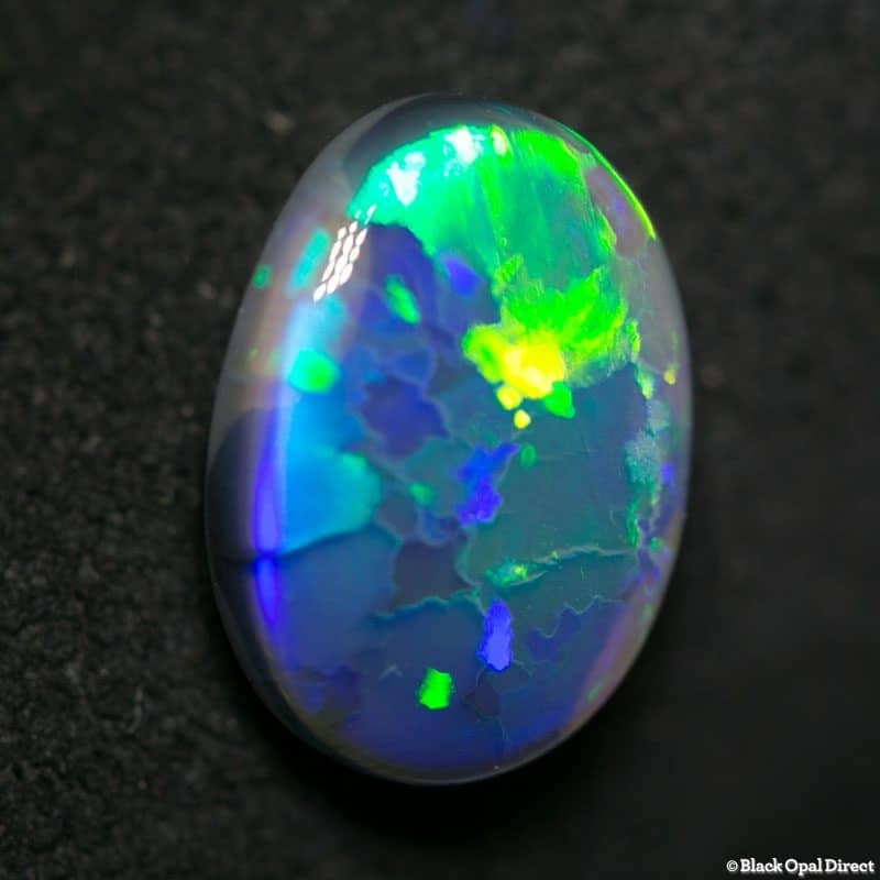 2.13 ct black opal 10.5x8x4mm