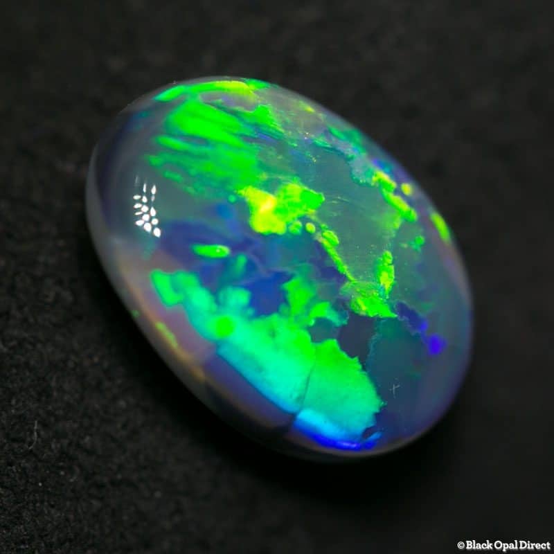 2.13 ct black opal 10.5x8x4mm