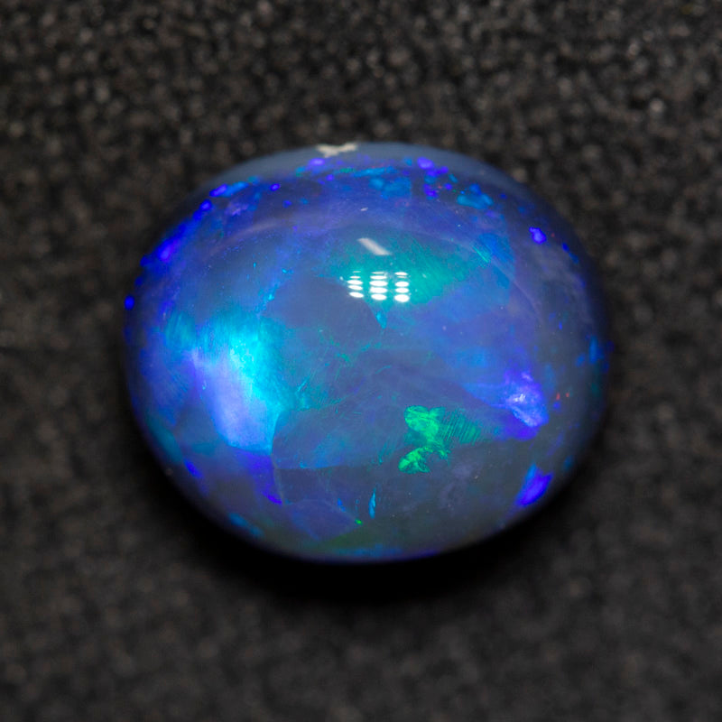 2.14 ct black opal 8.6x7.4x5.7mm