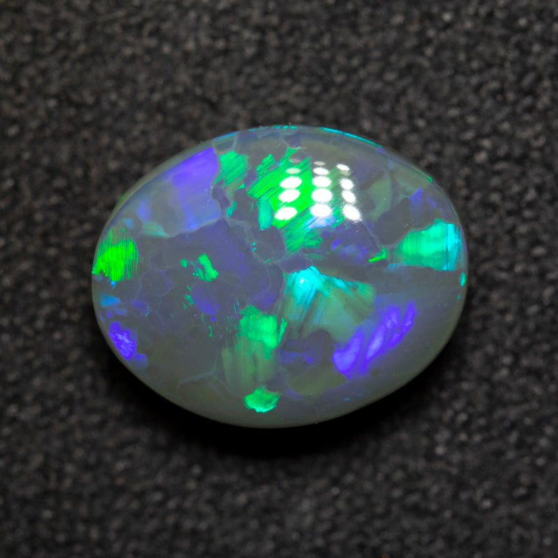 2.14 ct dark opal 9.6x7.6x4.6mm