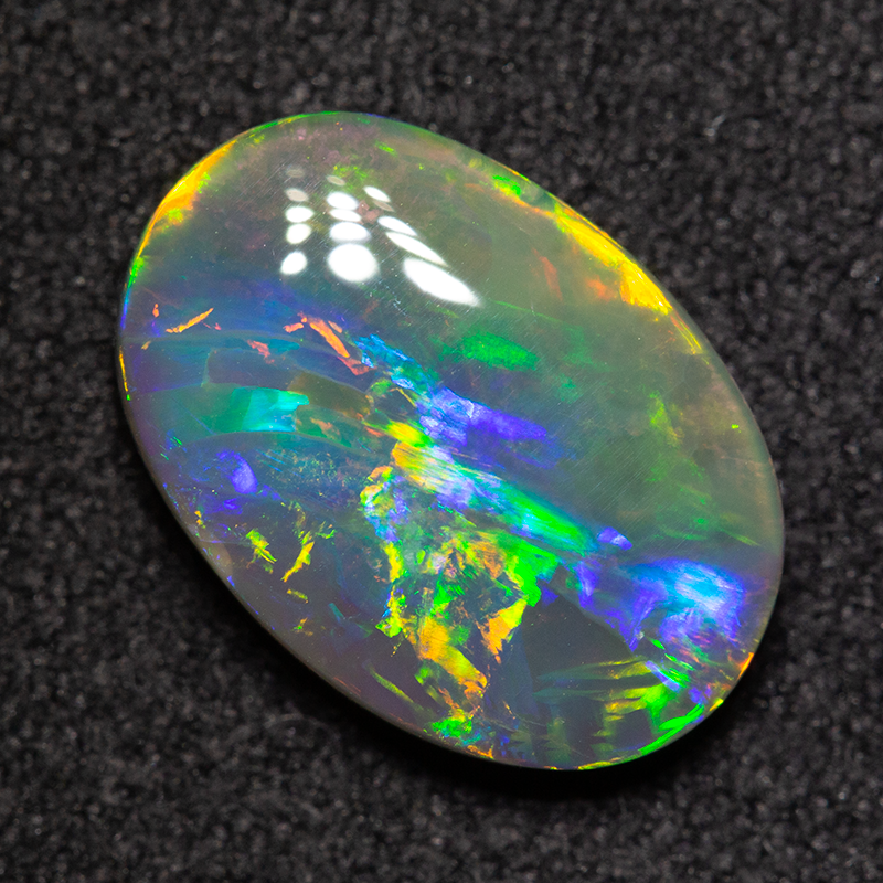 2.16 ct black opal 12.5x8.7x3.2mm
