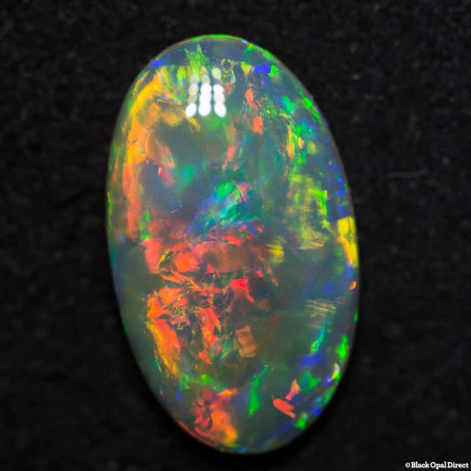 2.16 ct gem crystal opal 13.5x8x3mm