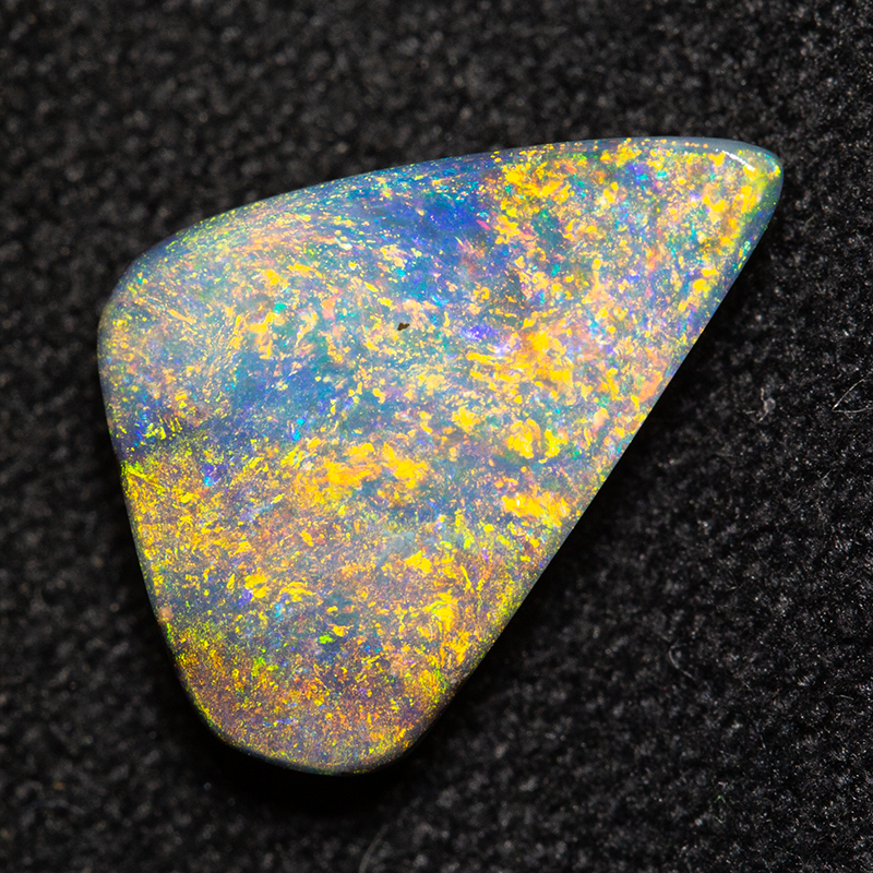 2.17 ct boulder opal 11.9x7.7x3.2mm