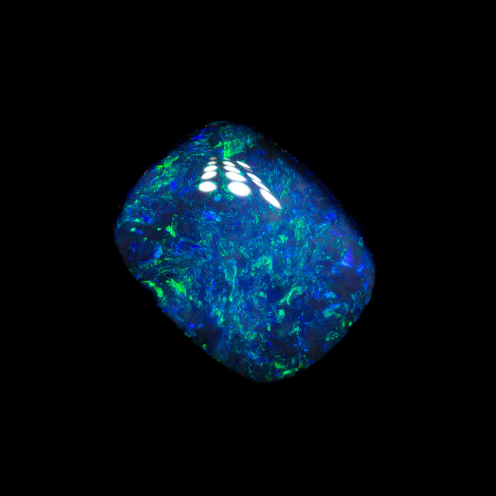 2.17 ct black opal 9.5x7.6x3.8mm