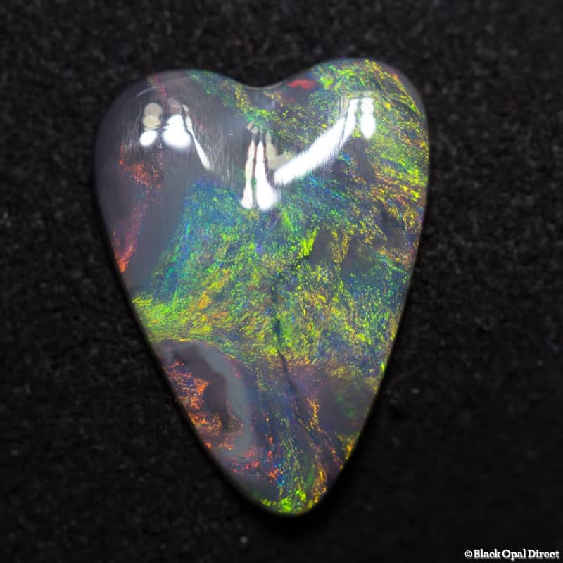 2.20ct heart shaped opal