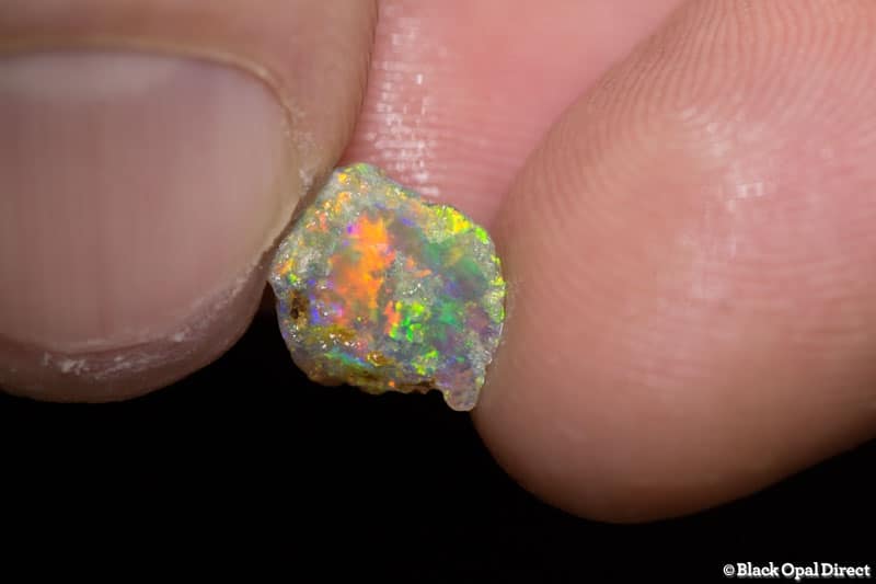 2.20 ct rough opal piece 10mm across