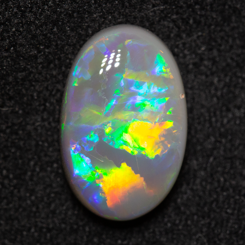 2.21 ct dark opal 11x7x4mm