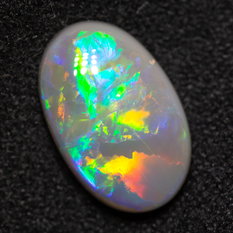 2.21 ct dark opal 11x7x4mm