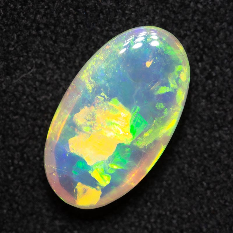 2.23 ct double-sided gem crystal opal 12x7x4.1mm