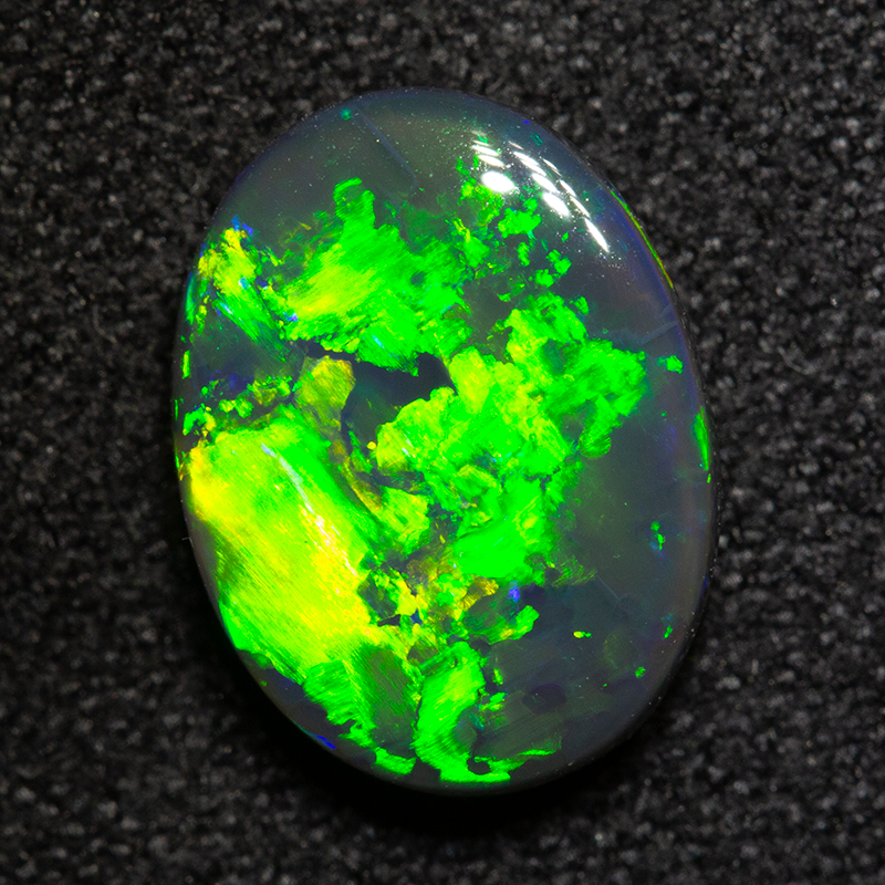 2.24 ct black opal 11.4x8.6x3.7mm