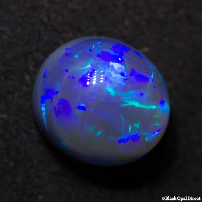 2.25 ct black opal 9.5x8x5.5mm