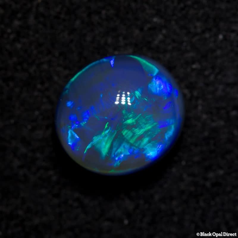 2.25 ct black opal 9.5x8x5.5mm