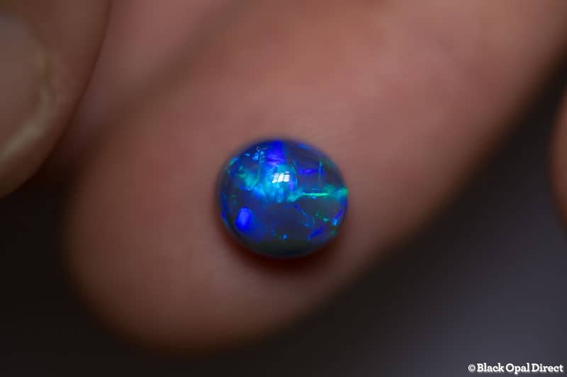2.25 ct black opal 9.5x8x5.5mm